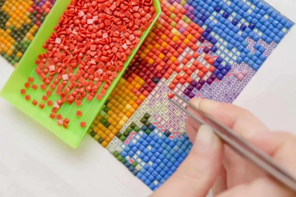 Kreative Wanddeko: Räume verschönern mit Diamond Painting